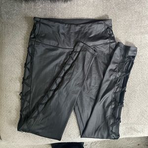 VSX sport knockout cutout tights/leggings size S/P